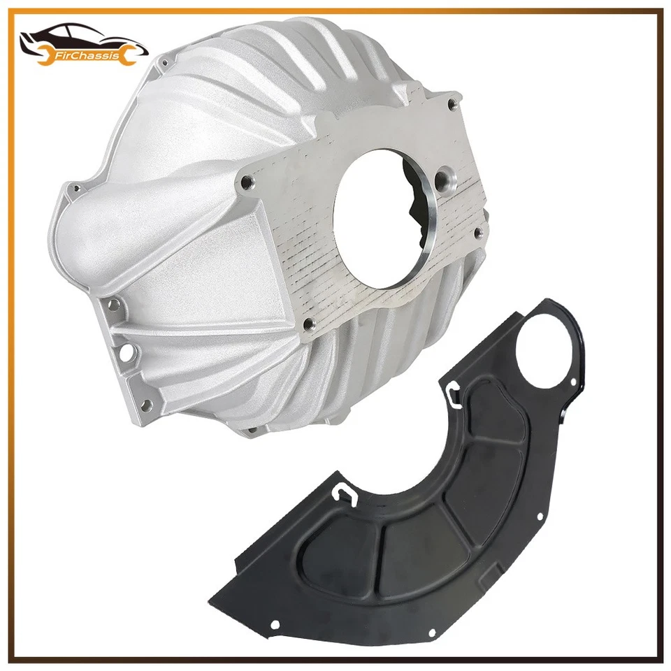 Carcasa campana aluminio manual 1959-1988 para Chevy GM 11" 3899621 3843943 Foto 2 de 4