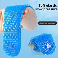 Silicone Shoes Insoles Honeycomb Soft shock absorption Running Sports Insole Sho