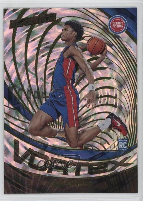 2023-24 Panini Revolution Vortex Fractal Ausar Thompson #15 Rookie RC 4g8
