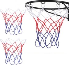 2 Pack Mini Basketball Nets Replacement 8 Loops Basketball Hoop Net for Indoor