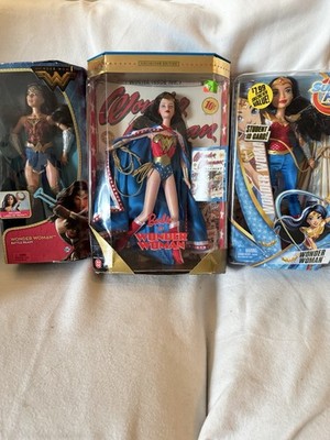 Mattel Wonder Woman Lot of 3 12 in Fashion Dolls DC Super Hero Girls Collector