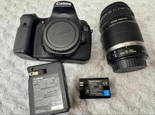 Canon EOS 60D DSLR Camera with 55-250mm Telephoto Lens Kit From Japan