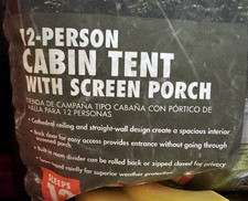Ozark Trail 12-Person Cabin Tent, with Convertible Screen Room New
