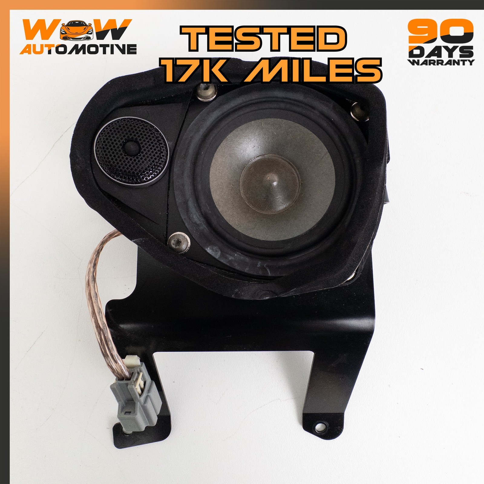 05-24 ASTON MARTIN V8 VANTAGE FRONT RIGHT PASSENGER SIDE AUDIO SOUND SPEAKER OEM