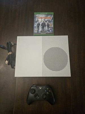 Microsoft Xbox One S 1TB Console Bundle  w/ Wireless Controller And Game 