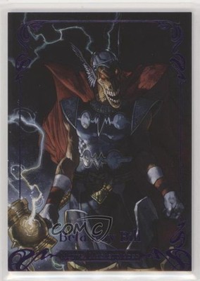 2018 Upper Deck Marvel Masterpieces Level 1 Epic Purple /199 Beta Ray Bill h8p