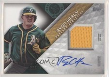 2018 Topps Major League Material Series 1 21/50 Ryon Healy #MLMA-RH Auto a8r