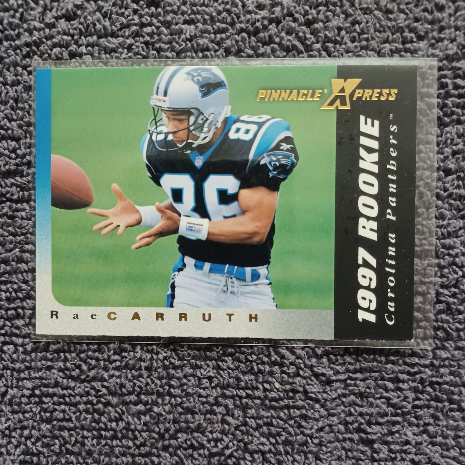 Rae Carruth Pinnacle X-Press #116 Base