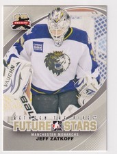 2011-12 In The Game Between Pipes Jeff Zatkoff Manchester Monarchs #63