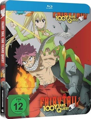 Fairy Tail - 100 Years Quest - Staffel 1 - Gesamtausgabe - Steelbook - BLU RAY