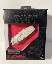 Star Wars The Black Series Titanium Series First Order Transporter 14