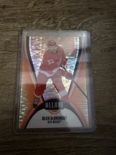 2025-26 UD Allure ALEX DeBRINCAT Orange Slice #30 Detroit Red Wings