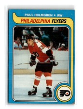 Hockey sports Topps 1979-80 Topps #156 Paul Holmgren Philadelphia Flyers