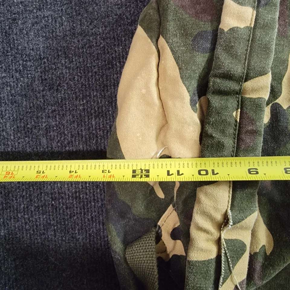 Mochila de Lona Camuflada Rothco Mochila Militar Ejército Bolso con Cordón Estilo Vintage Foto 3 de 4