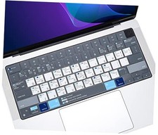 Keyboard Cover with MAC OS MacBook Pro 14"/Pro 16" 2021  Blue  White