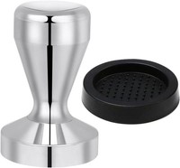 Vicloon Kaffee Tamper, 51Mm Tamper, Silikonmatte 58Mm, 304 Edelstahl Espresso