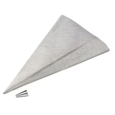 Westward 13P550 Grout Bag, 12X24 In, Brn, Vinyl W/Metal Tip