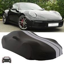 For Porsche 911 GT2 GT3 Full Car Cover Stretch Satin Dustproof Indoor Protection