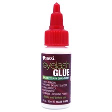Sassi Eyelash Glue 1oz Waterproof Durable Quick Dry Bonding Adhesive