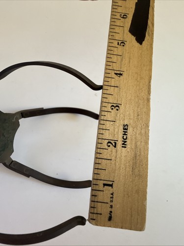 Vintage Scientific Glass Apparatus Co. 3-Prong Beaker Tongs Lab Equipment Pair - Picture 11 of 16