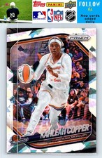 2025 Panini Prizm WNBA #62 Kahleah Copper Ice Prizms