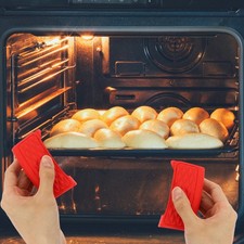 3 Pcs Silicone Pan Handle Grips Hot Holder Pot Protective Covers