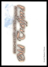 Stadium Picture 1997-98 Futera Fans' Selection #85 Manchester United