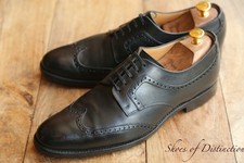 Church's Kegworth Black Leather Derby Brogue Shoes Men's UK 9 F US 10 EU 43