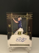 2024 Panini Impeccable Evan Carter Timeless Moments TMS-EC Gold Holo /10 Auto