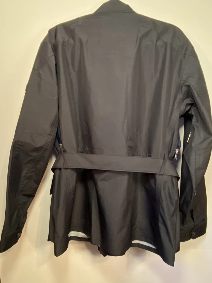 RARO Ralph Lauren RLX Kline Shell Chaqueta Para Hombres Mediano Cinturón Abrigo de Campo Azul Marino NUEVO Foto 3 de 4