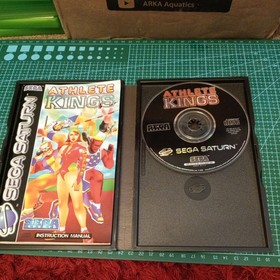 Athlete Kings  Sega Saturn PAL UK retro gaming Free postage 
