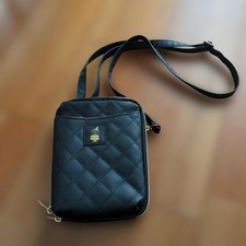 Moomin m12Y Me Quilted Smartphone Shoulder Bag Nyo Nyo Zipper Used