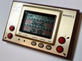 NINTENDO GAME AND & WATCH Manhole 1981 Direct From Japan Very Rare