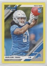 2019 Panini Donruss Rookies Press Proof Yellow Jahlani Tavai #270 0q5
