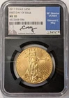 2017 $50 Gold American Eagle 1 oz Coin - NGC MS70 First Day Issue Moy - A139