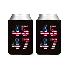 2024 President 12-16 OZ Bottles Insulated Beverage Beer Can Sleeves 45 47 Non...