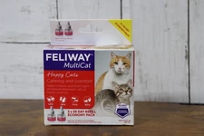 Feliway Multicat, Happy Cats, Calming & Comfort, 2 Pack, New