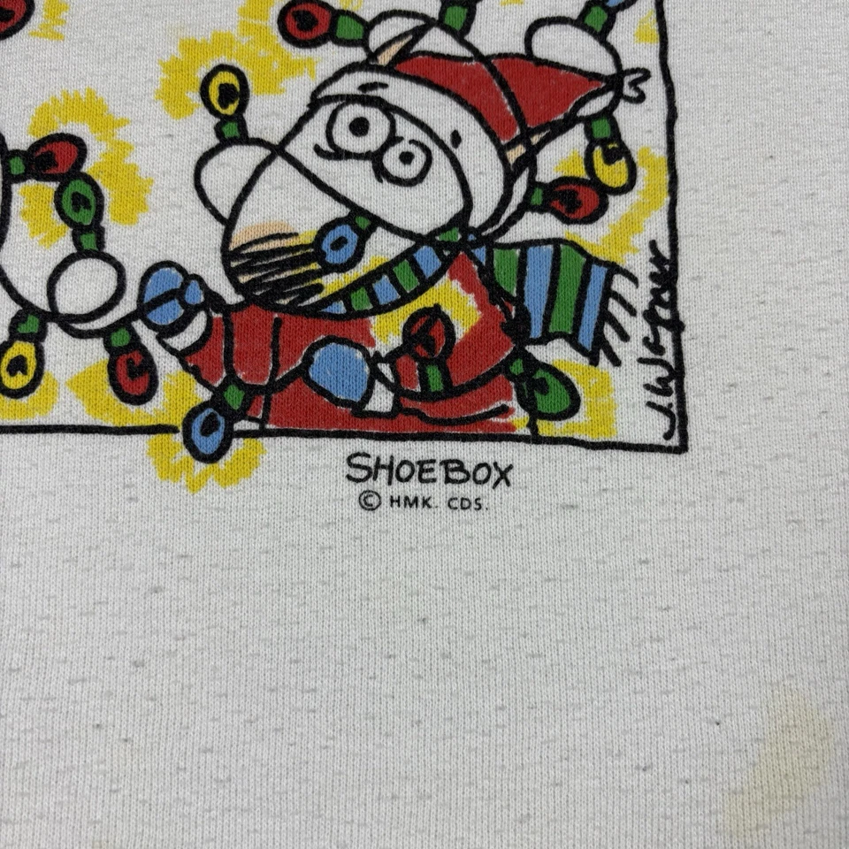 Sudadera Pullover Cuello Redondo Vintage Años 90 Divertida Cita Navidad Adulto Talla XL Foto 4 de 4