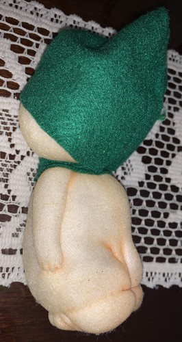 Vintage Pickled People St Patrick's Day Stuffed Plush Leprechaun 8" Decoration - Bild 3 von 8