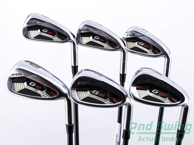 Ping G410 Iron Set 6-PW GW Graphite Regular Right Blue Dot +1/4