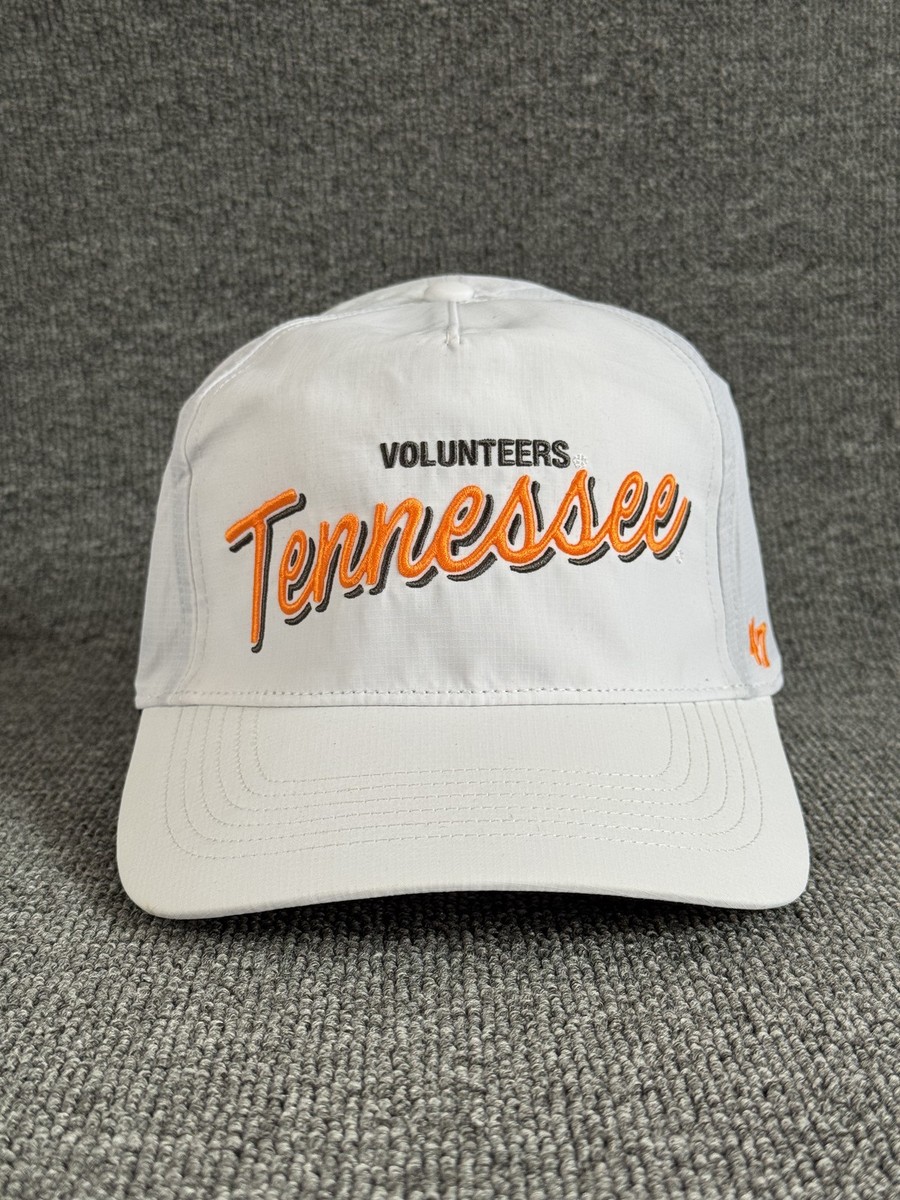 '47 Brand Tennessee Volunteers NCAA White Script Snapback Curved Brim