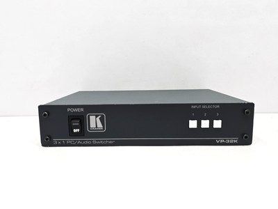 VP-32K KRAMER COMPUTER GRAPHICS VIDEO AND STEREO AUDIO SWITCHER 5V DC