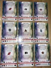 2024-25 Tim Hortons IN MOTION PHENOMS Hockey Cards LOT of 9/18 MP CARDS