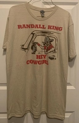 Randall King Tour T Shirt Hey Cowgirl Mens Size Large