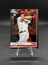 2019 Topps Chrome Update #56 Nick Senzel Rookie Card RC Reds. rookie card picture