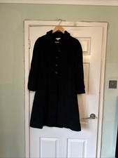 Paul Ka Cashmere Blend Vintage Coat 38 /8 Great Con
