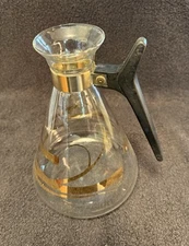 1970's Vintage Inland Glass Atomic Coffee Decanter Made in the U.S.A