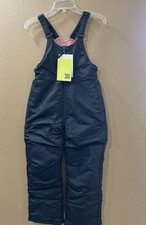 Snow Pants Bib - Blue NEW All in Motion Youth/Kids Size 7/8