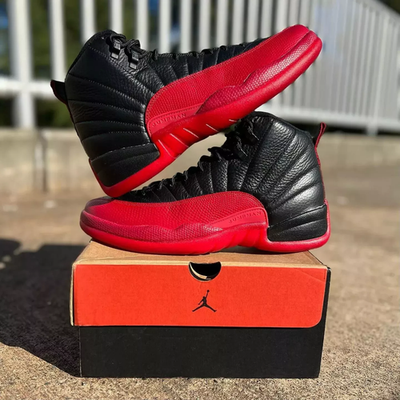 air jordan 12 flu game オリジナル1996年製 Nike Air Jordan 1996 XII Flu Game OG Vintage Sample 5 C Baby 12 | eBay