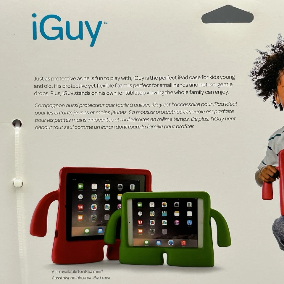 Speck iGuy Case for Apple iPad 9.7" (6th/5th Gen) iPad Air 2/Air 1 Kid Friendly - Image 3 of 4